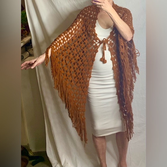 VINTAGE BEBE SHAWL - Picture 8 of 9